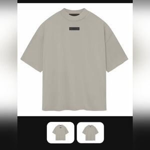 Fear of God Essentials Oversize Crewneck T-Shirt Men's Color SEAL